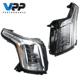 Cdd75-l Pqy R Left Right Headlight For Cadillac Escalade 2015-2020 Led Driver Side Lamp L