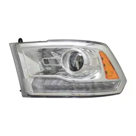 Crshl01150 Premium Replacement Parts Chrome Driver Side Halogen Headlight Assembly Without Logo