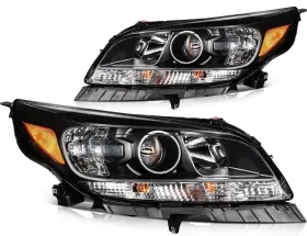 Pum10980801pt Pumpmart For Chevy Malibu 2013-2015 Headlights Assembly Pair Black Housing Headlamps Pum10980801pt Pumpmart For Chevy Malibu 2013-2015 Headlights Assembly Pair Black Housing Headlamps