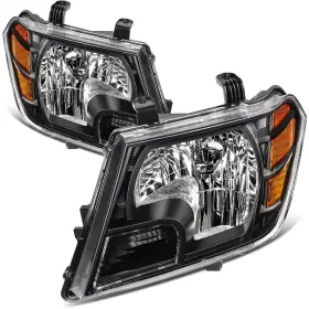 13229042 Refitting Headlights Assembly L R For 2009-2021 Nissan Frontier Truck Black Housing 13229042 Refitting Headlights Assembly L R For 2009-2021 Nissan Frontier Truck Black Housing