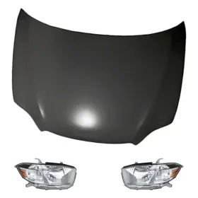 Bndl-219842 Replacement For Toyota Highlander 08-10 3-piece Kit Driver And Passenger Side Headlight