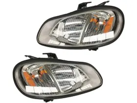 Mx15c6 Replacement Headlight Assembly Set For Freightliner Thomas M2 106 112 100 Saf-t-liner Mx15c6 Replacement Headlight Assembly Set For Freightliner Thomas M2 106 112 100 Saf-t-liner