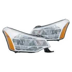 Vs-id0001aa0652r00 Replacement Headlight Set For Ford Focus 08-11 Lh Or Right Front Factory Halogen 114-01136ar