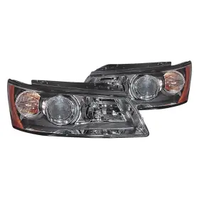 Vs-id0001aa0980r00 Replacement For Hyundai Sonata 06-08 Headlight Set Standard Line
