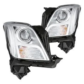 Vs-id0001aa1404c00 Replacement For Cadillac Xts 13-17 Driver And Passenger Side Headlight Set Capa Certified