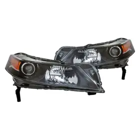 Vs-id0001aa1604r00 Replacement For Acura Tl 12-14 Headlight Set Driver And Passenger Side Lens &