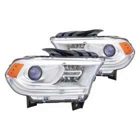 Vs-id0001aa1952c00 Replacement For Dodge Durango 14-15 Headlight Set Capa Certified