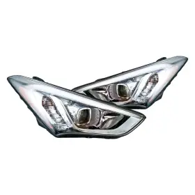 Vs-id0001aa2212c00 Replacement For Hyundai Santa Fe Sport 13-16 Headlight Set Driver And Passenger Side