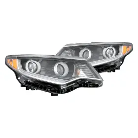 Vs-id0001aa3686c00 Replacement For Kia Optima 16-17 Driver And Passenger Side Headlight Set Capa Certified