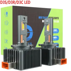 Ridroid D3s/d3r/d3c 2x D3s D3r Led Headlight Bulbs Kit Oem Hid Xenon Replacement 6000k Bright White Ridroid D3s/d3r/d3c 2x D3s D3r Led Headlight Bulbs Kit Oem Hid Xenon Replacement 6000k Bright White