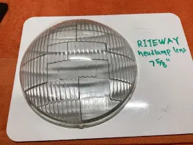 Cb-2844 Riteway Cb 2844 Early Head Lamp Old Light Lens Vintage Auto Truck 7 5/8 Inch Cb-2844 Riteway Cb 2844 Early Head Lamp Old Light Lens Vintage Auto Truck 7 5/8 Inch