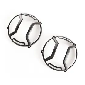 11230.12 Rugged Ridge 804314290412 Elite Euro Guard Kit Headlight Textured Black Fits