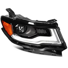 Cn19042601s Scitoo For 2021-2017 Jeep Compass Hid/xenon With Led Drl Projector Right Side Headlight Cn19042601s Scitoo For 2021-2017 Jeep Compass Hid/xenon With Led Drl Projector Right Side Headlight