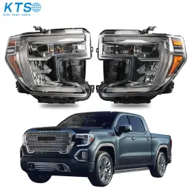 Kts247470ne Seblaff For 2019-21 Gmc Sierra 1500 Headlights Factory Halogen Without Led Signal Left Right