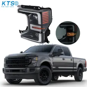 Kts378400ne Seblaff Driver For Ford F250 F350 Superduty 2020-2022 Full Led Headlight Black Headlamp