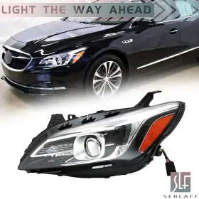 Tl378165dt Seblaff For Buick Lacrosse 2017-2019 Hid/xenon With Afs Led Drl Projector Headlight Left