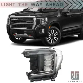 Tl378505dt Seblaff For Gmc Yukon Xl Sle/slt 2021-2023 Full Led Headlight Headlamp Left Driver Side Tl378505dt Seblaff For Gmc Yukon Xl Sle/slt 2021-2023 Full Led Headlight Headlamp Left Driver Side