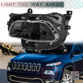 Tl522920dt Seblaff For Jeep Cherokee 2014-2018 Hid/xenon Projector Headlight Headlamp Driver Side