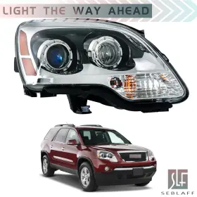 Tl591209dt Seblaff New For Gmc Acadia 2007-2012 Hid Projector Headlights Gm2503323 Right Passenger Tl591209dt Seblaff New For Gmc Acadia 2007-2012 Hid Projector Headlights Gm2503323 Right Passenger