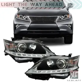 Tl592042dt Seblaff Headlight For Lexus Rx350 Rx450h 2013-2015 Hid Non-afs Projector Left&right Side