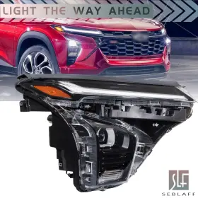Tl817292dt Seblaff For Chevy Trax 2024-25 Led Projector Black Rh Headlights Right Side With Drl