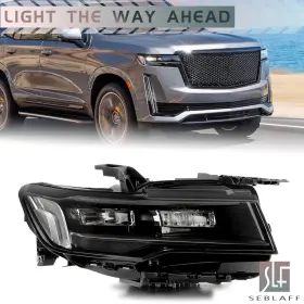 Tl823735dt Seblaff For Cadillac Escalade Sport/sport Platinum 20-24 Led Black Bezel Right Headlight Tl823735dt Seblaff For Cadillac Escalade Sport/sport Platinum 20-24 Led Black Bezel Right Headlight