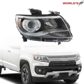 We1856175ee Seblaff For Chevy Colorado Lt/z71/zr2 2015-2021 Headlight Halogen Right Rh Side Headlamp