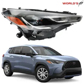 We2309700ee Seblaff Led Headlight For 2022-23 Toyota Corolla Cross L Le Black Replacement Right Side We2309700ee Seblaff Led Headlight For 2022-23 Toyota Corolla Cross L Le Black Replacement Right Side