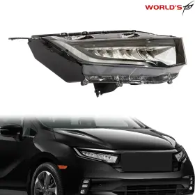 We3144150ee Seblaff Fit For Honda Odyssey 2023-2025 Led Headlight Assembly Black Housing Right Side We3144150ee Seblaff Fit For Honda Odyssey 2023-2025 Led Headlight Assembly Black Housing Right Side
