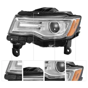 68144703al Senderpick For 2014-2021 Jeep Grand Cherokee Hid Headlight Headlamp 16-pin Left Driver Side