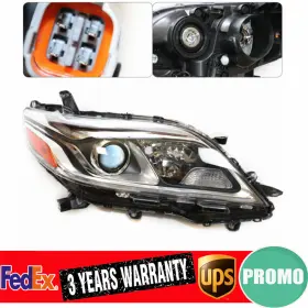 8111008060 Senderpick For 2015-2020 Toyota Sienna Right Headlight Passenger Side Led Drl Assembly New