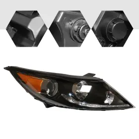 921023w710 Senderpick Fits Kia Sportage 2013-2016 Headlight Headlamp Led Drl Halogen Lamp Right Side