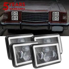 Choto-cea24fea Shenkenuo 4pcs For Oldsmobile Cutlass Supreme 1980 1981 1982 1983-1988 4x6 Inch Led Headlights Choto-cea24fea Shenkenuo 4pcs For Oldsmobile Cutlass Supreme 1980 1981 1982 1983-1988 4x6 Inch Led Headlights