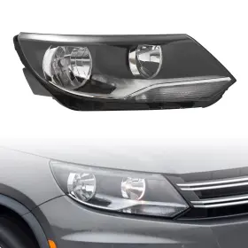 5n0941006 Shioucy Fits 2012-2017 Volkswagen Tiguan Passenger Side Headlight Halogen Headlamp Rh