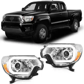 Shkj126976s01 Shkj-motors Headlights For 2012-2015 Toyota Tacoma Led Drl Replacement Pair Shkj126976s01 Shkj-motors Headlights For 2012-2015 Toyota Tacoma Led Drl Replacement Pair