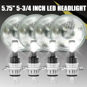 Shyfrult 922069917603 For Chevy Impala El Camino 5.75 Inch 5-3/4 Led Headlights Hi/lo Beam 4pc