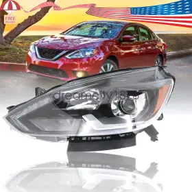 260603yu5a Soillar Led Projector Headlight For Nissan Sentra 2016-2019 Left Driver Side Headlamp Us 260603yu5a Soillar Led Projector Headlight For Nissan Sentra 2016-2019 Left Driver Side Headlamp Us