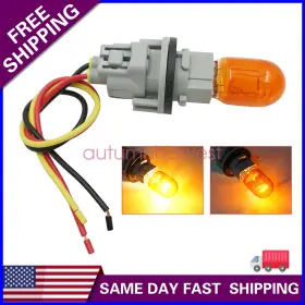 262439b91a Soillar Headlight Turn Signal Bulb Socket Harness Set For Toyota Land Cruiser 2016-2020