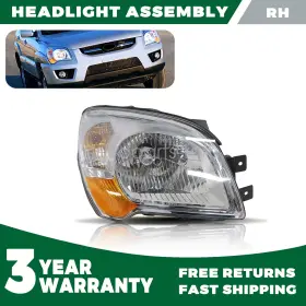 921021f531 Soillar New Passenger Right Side Headlight Assembly For Kia Sportage 2009-2010 With Bulb S 921021f531 Soillar New Passenger Right Side Headlight Assembly For Kia Sportage 2009-2010 With Bulb S