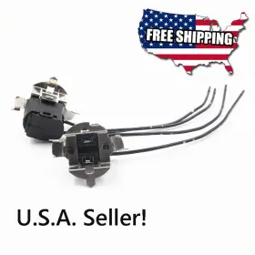 5m0-941-160-a Sparkhid Oem H7 Headlight Bulb Connector Socket With Clip Pigtail Volkswagen Vw Audi 2pcs