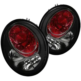 Lt-bee98jm-apc Spec-d Tuning Black Fits 1998-2005 Volkswagen Beetle Tail Lights Brake Lamps Left Right Pair