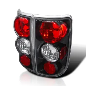 Lt-blz95jm-tm Spec-d Tuning Black Fits 1995-2004 Chevy Blazer Gmc Jimmy Tail Lights Brake Lamps Left Right