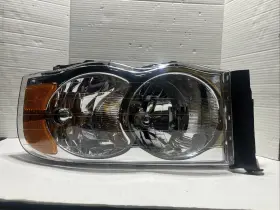 Sdd-hlohdr02cham Speed Daddy For 02-05 Dodge Ram 1500 2500 3500 Chrome Housing Amber Corner Headlight Lamps Sdd-hlohdr02cham Speed Daddy For 02-05 Dodge Ram 1500 2500 3500 Chrome Housing Amber Corner Headlight Lamps