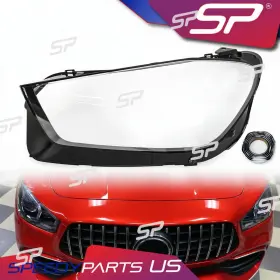 Hc23-l Speedyparts Left Headlight Lens Replace Cover Clear For Mercedes-benz Gle350 Gle53 Amg 20-22