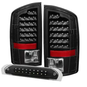 9032769 Spyder Xtune Fits Dodge 02-06 Ram 1500 Led Tail Light With 3rd Brake Lamps 9032769 Spyder Xtune Fits Dodge 02-06 Ram 1500 Led Tail Light With 3rd Brake Lamps