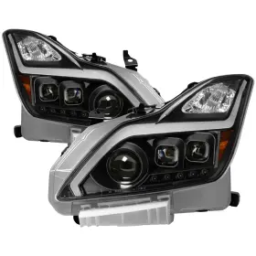 9039331 Spyder Headlight Set For 2008-2013 Infiniti G37 Left And Right With Bulb