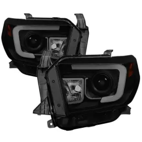 5080165 Spyder Auto Projector Headlights Light Bar Drl Black Smoke For 14-16 Toyota Tundra 5080165 Spyder Auto Projector Headlights Light Bar Drl Black Smoke For 14-16 Toyota Tundra
