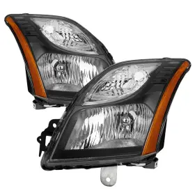 Hd-jh-ns10-am-bk Spyder For Nissan Sentra 10-12 Driver And Passenger Side Black Factory Style Headlights Hd-jh-ns10-am-bk Spyder For Nissan Sentra 10-12 Driver And Passenger Side Black Factory Style Headlights
