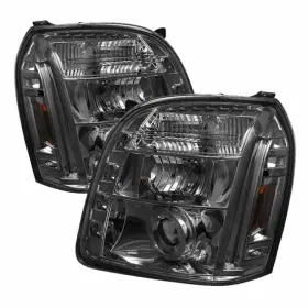 Tlx-spy5029348-cl360a71 Spyder For Gmc Yukon 2007-2014 Projector Headlights Pair Led Halo Smoke Tlx-spy5029348-cl360a71 Spyder For Gmc Yukon 2007-2014 Projector Headlights Pair Led Halo Smoke