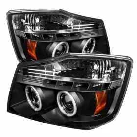 Tlx-spy5030207-cl360a71 Spyder For Nissan Armada 2005-2007 Projector Headlights Pair Ccfl Halo Led Black Tlx-spy5030207-cl360a71 Spyder For Nissan Armada 2005-2007 Projector Headlights Pair Ccfl Halo Led Black